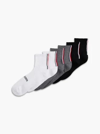Pack de 6 calcetines deportivos de media caña Monotype