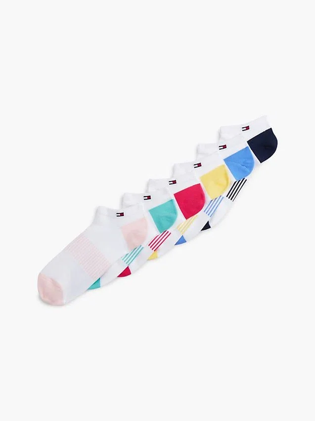 Pack de 6 calcetines deportivos multicolores Pack de 6 calcetines deportivos multicolores