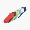 Pack de 6 pares de calcetines tobilleros