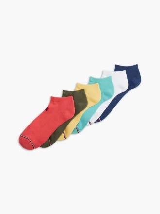 Pack de 6 pares de calcetines tobilleros