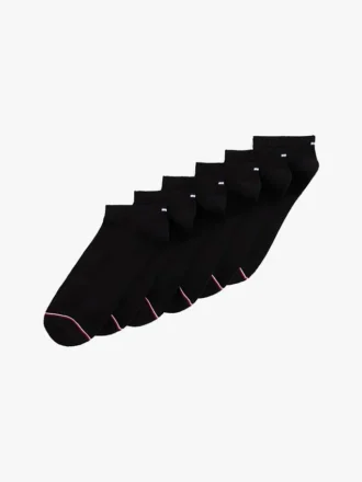 Pack de 6 pares de calcetines tobilleros