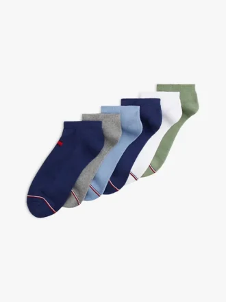 Pack de 6 pares de calcetines tobilleros