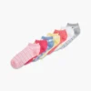 Pack de 7 pares de calcetines cortos variados para niños