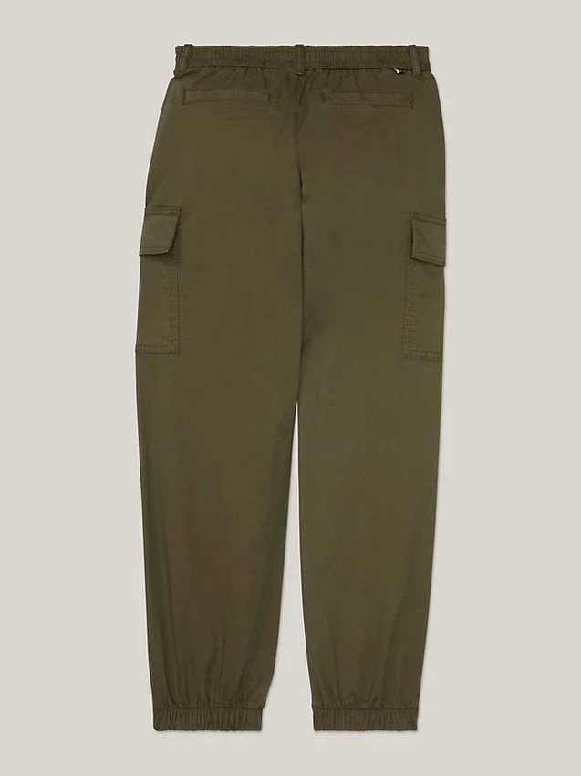 Pantalón cargo elástico para niña Pantalón cargo elástico para niña