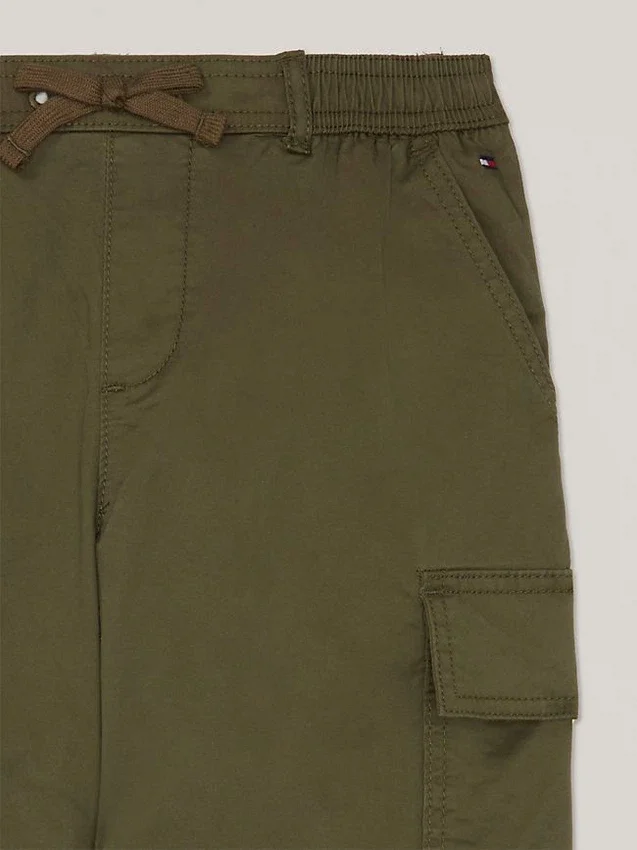Pantalón cargo elástico para niña Pantalón cargo elástico para niña