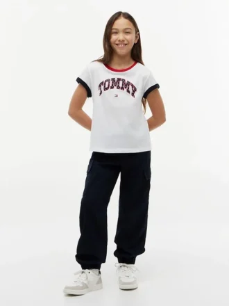 Pantalón cargo elástico para niño