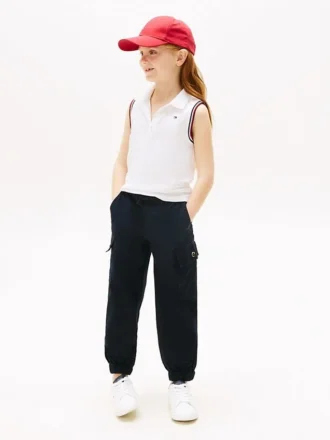 Pantalón cargo elástico para niño