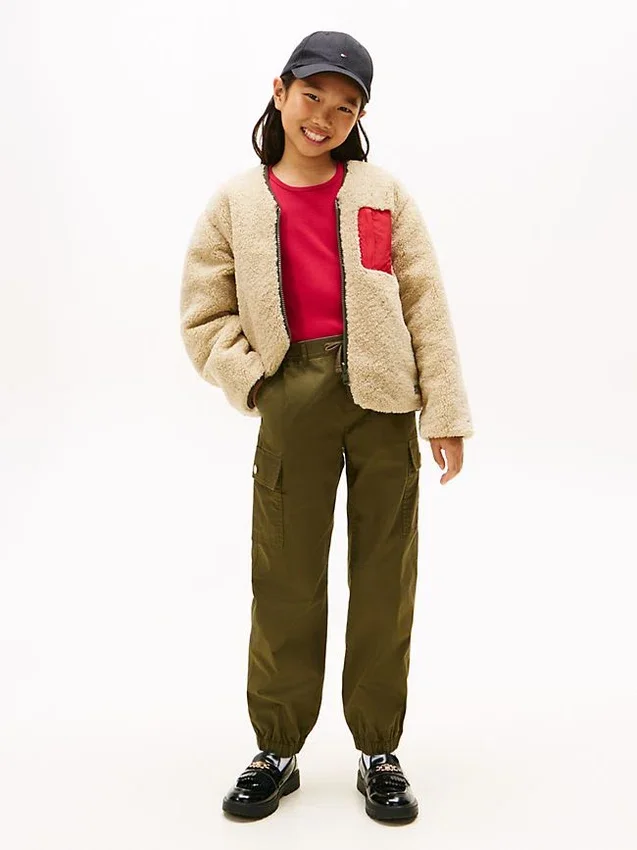 Pantalón cargo elástico para niño Pantalón cargo elástico para niño