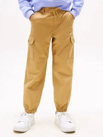 Pantalón cargo elástico para niño