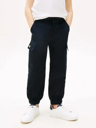 Pantalón cargo elástico para niño