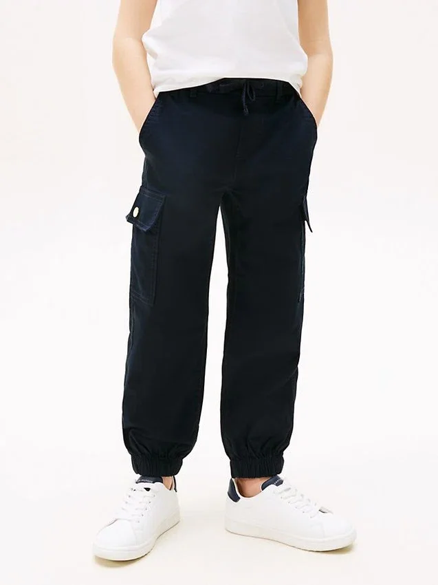 Pantalón cargo elástico para niño Pantalón cargo elástico para niño
