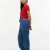 Pantalón cargo elástico para niño
