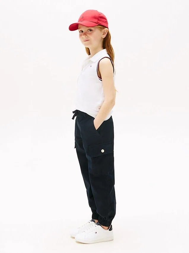 Pantalón cargo elástico para niño Pantalón cargo elástico para niño