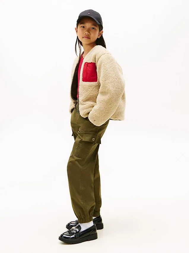Pantalón cargo elástico para niño Pantalón cargo elástico para niño