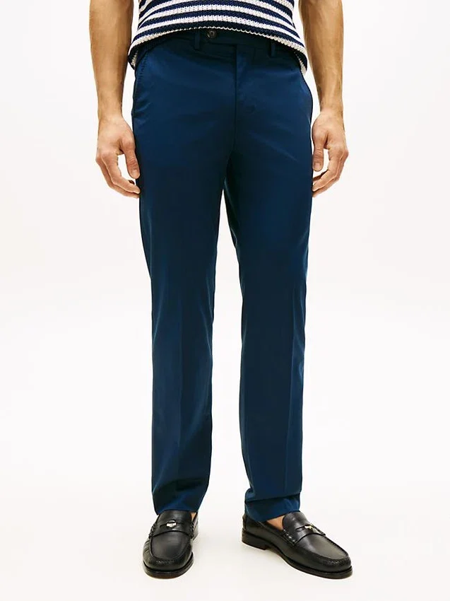 Pantalón chino de corte recto New York Label Pantalón chino de corte recto New York Label
