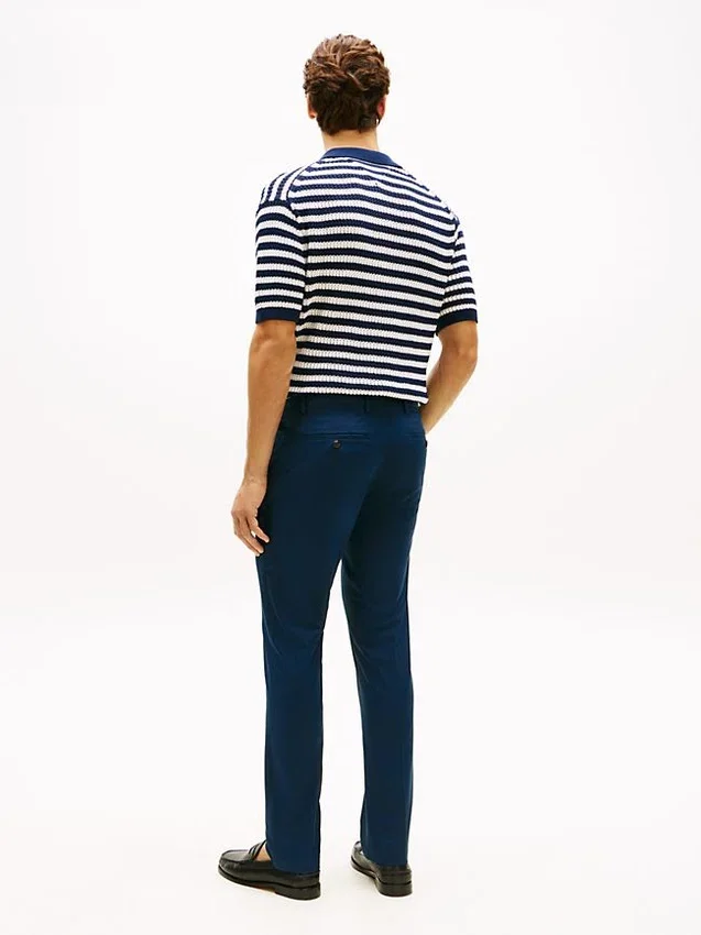 Pantalón chino de corte recto New York Label Pantalón chino de corte recto New York Label