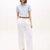 Pantalón chino de sarga plisado