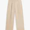 Pantalón chino de sarga plisado