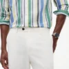Pantalón chino elástico teñido en prenda de la línea New York Label Pantalón chino elástico teñido en prenda de la línea New York Label