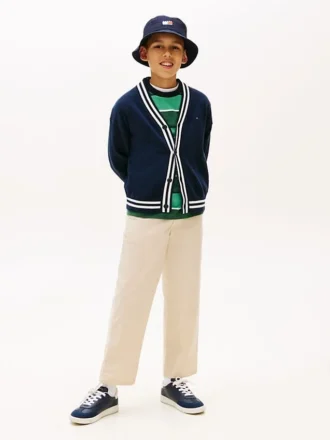 Pantalón chino holgado elástico para niño
