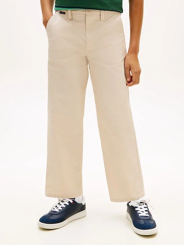 Pantalón chino holgado elástico para niño Pantalón chino holgado elástico para niño