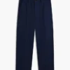 Pantalón chino utilitario de mezcla de algodón y lino