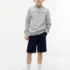 Pantalón corto chino con cinturón para niño Pantalón corto chino con cinturón para niño