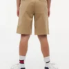 Pantalón corto chino con cinturón para niño Pantalón corto chino con cinturón para niño