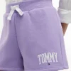 Pantalón corto con logo Tommy para niña Pantalón corto con logo Tommy para niña