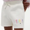 Pantalón corto con logo Tommy para niña Pantalón corto con logo Tommy para niña