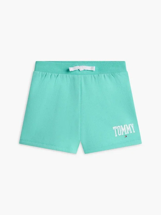 Pantalón corto con logo Tommy para niña Pantalón corto con logo Tommy para niña
