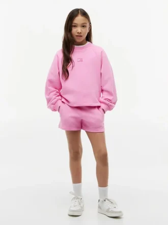 Pantalón corto de chándal con bandera en tonos similares para niños