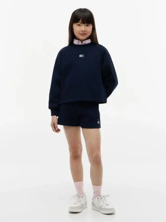 Pantalón corto de chándal con bandera en tonos similares para niños