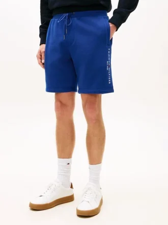 Pantalón corto de chándal con el logotipo de Tommy bordado