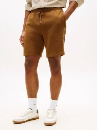 Pantalón corto de chándal con el logotipo de Tommy bordado