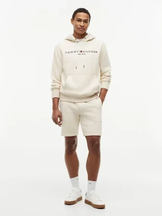 Pantalón corto de chándal con el logotipo de Tommy bordado