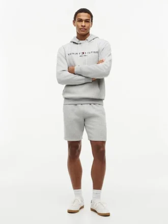 Pantalón corto de chándal con el logotipo de Tommy bordado