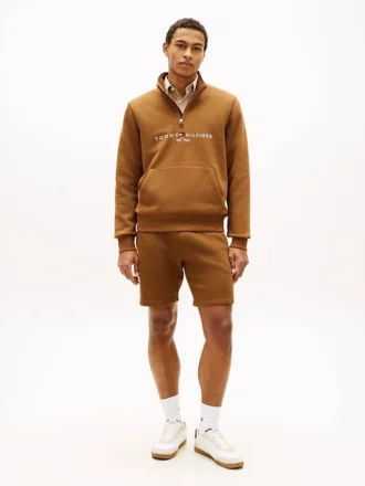Pantalón corto de chándal con el logotipo de Tommy bordado