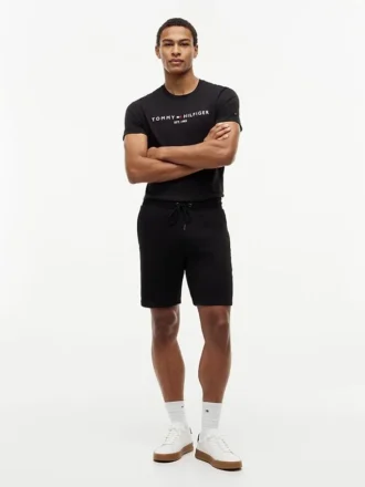 Pantalón corto de chándal con el logotipo de Tommy bordado