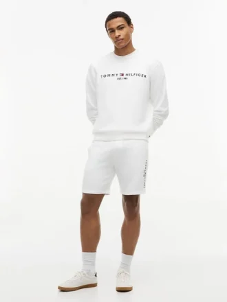 Pantalón corto de chándal con el logotipo de Tommy bordado