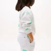 Pantalón corto de chándal con estampado de logotipos para niños Pantalón corto de chándal con estampado de logotipos para niños