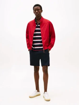 Pantalón corto de chándal con logotipo de bandera