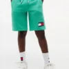 Pantalón corto de chándal con logotipo de bandera para niño Pantalón corto de chándal con logotipo de bandera para niño