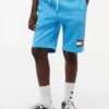 Pantalón corto de chándal con logotipo de bandera para niño Pantalón corto de chándal con logotipo de bandera para niño