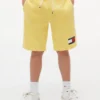 Pantalón corto de chándal con logotipo de bandera para niño Pantalón corto de chándal con logotipo de bandera para niño