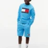 Pantalón corto de chándal con logotipo de bandera para niño Pantalón corto de chándal con logotipo de bandera para niño