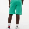 Pantalón corto de chándal con logotipo de bandera para niño Pantalón corto de chándal con logotipo de bandera para niño