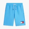 Pantalón corto de chándal con logotipo de bandera para niño Pantalón corto de chándal con logotipo de bandera para niño