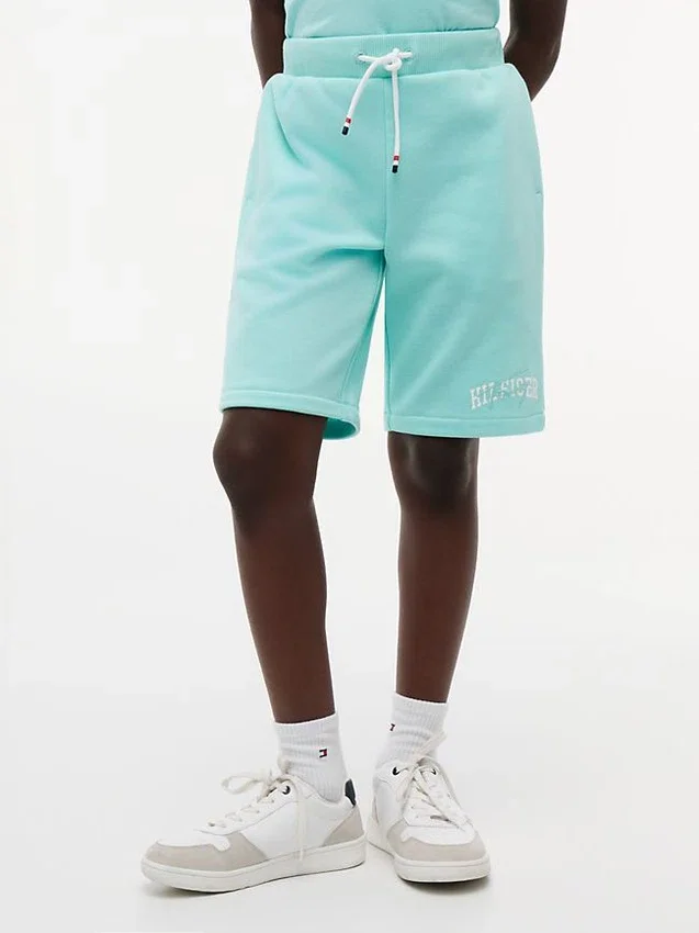 Pantalón corto de chándal con logotipo Hilfiger para niño Pantalón corto de chándal con logotipo Hilfiger para niño