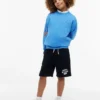 Pantalón corto de chándal con logotipo para niños Pantalón corto de chándal con logotipo para niños
